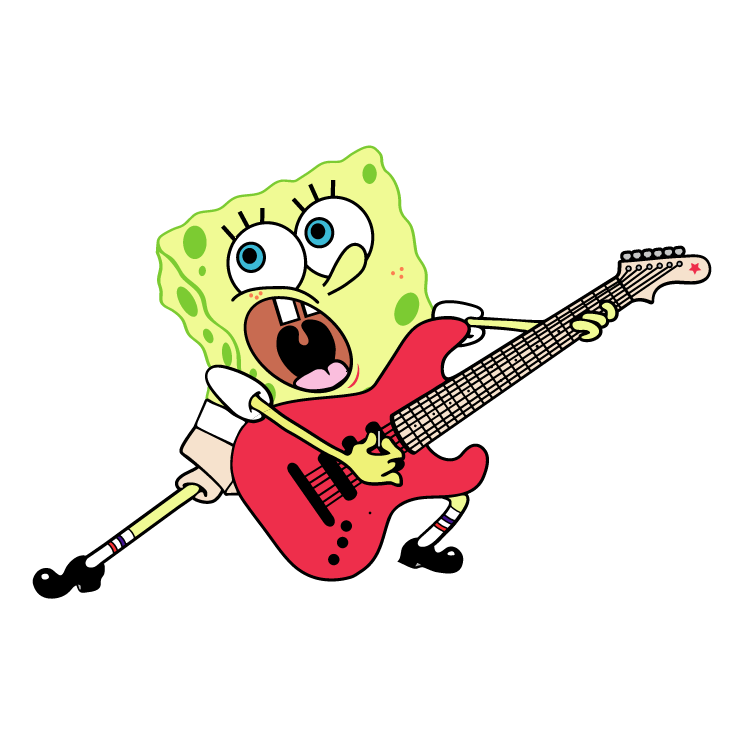 Detail Gitar Spongebob Nomer 39