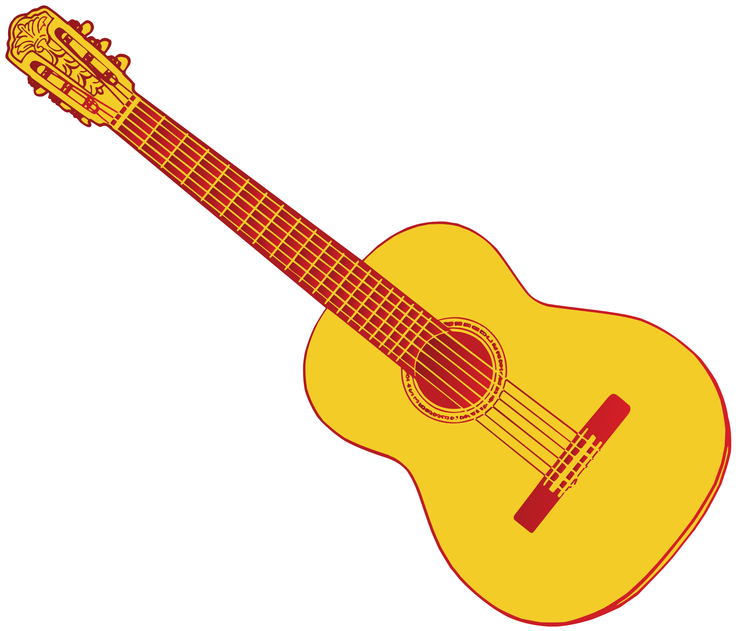 Detail Gitar Vector Png Nomer 32