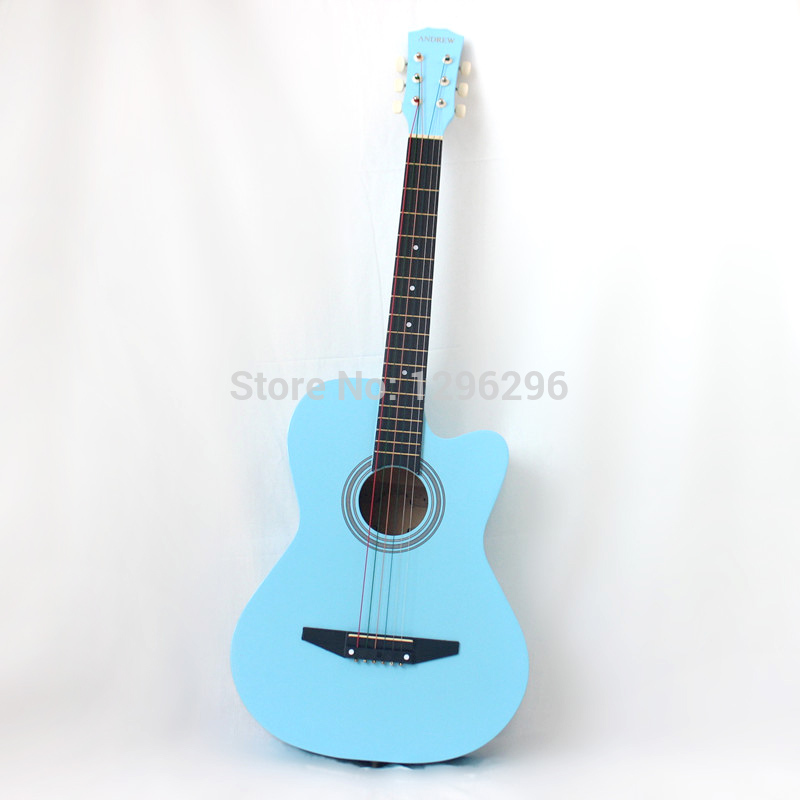 Detail Gitar Warna Biru Nomer 17