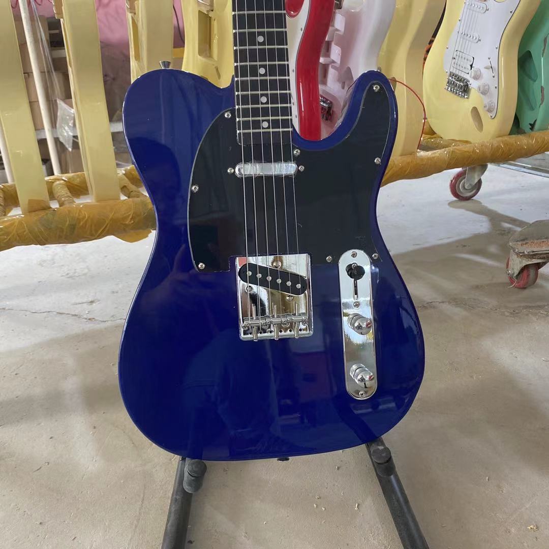 Detail Gitar Warna Biru Nomer 34