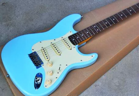 Detail Gitar Warna Biru Nomer 49