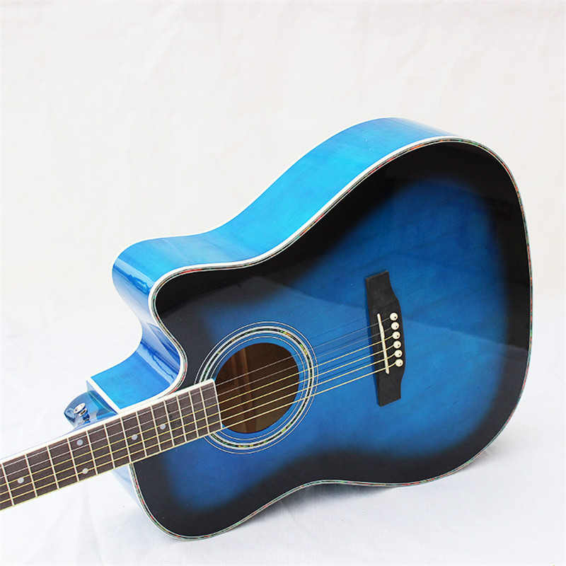 Detail Gitar Warna Biru Nomer 57