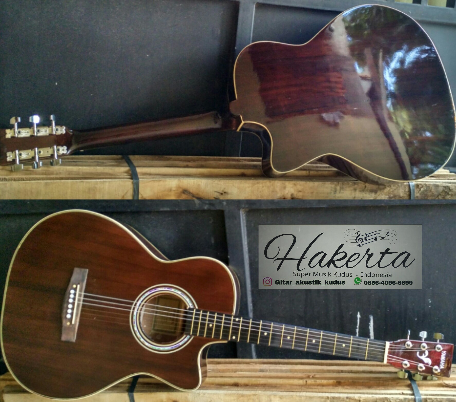 Detail Gitar Warna Coklat Nomer 39