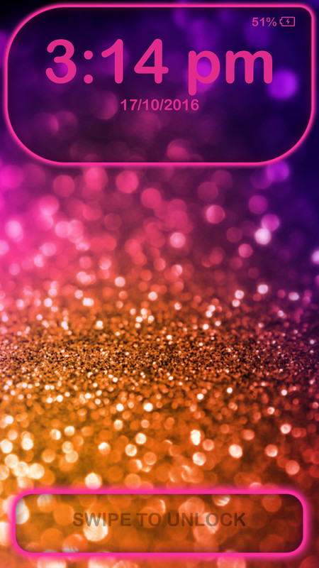 Detail Glitter Lock Screen Nomer 28