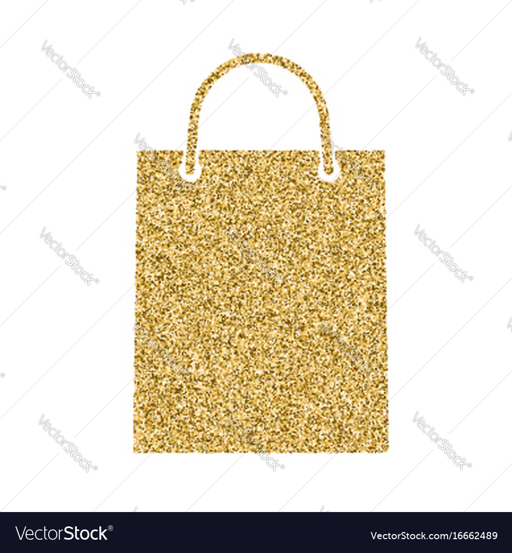 Glitter Shopping Bag Png - KibrisPDR
