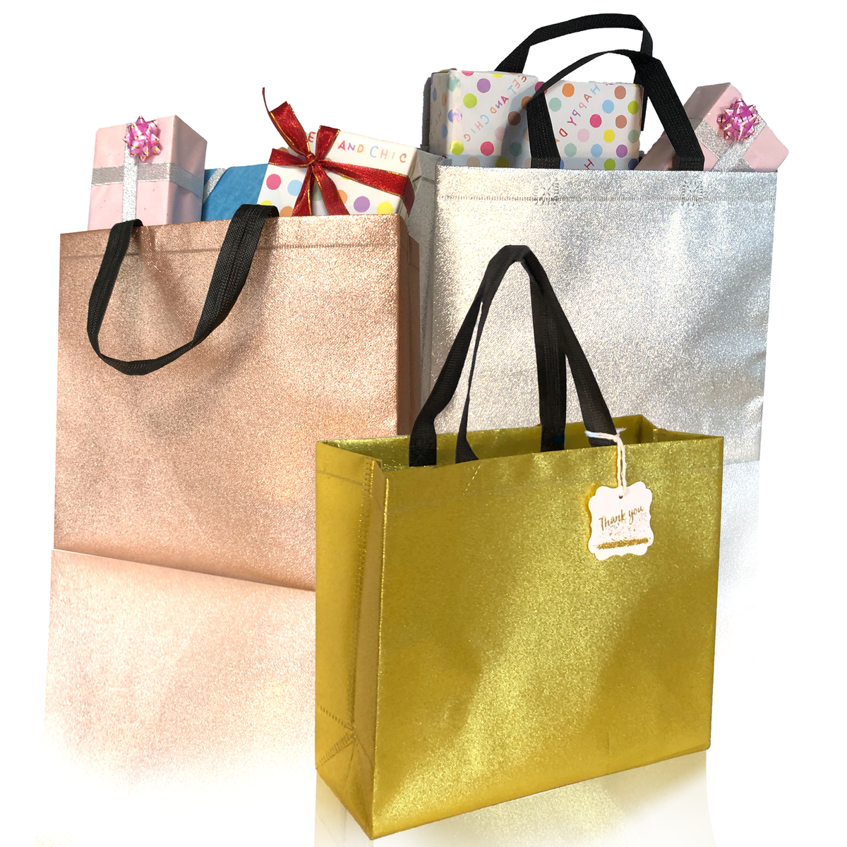 Detail Glitter Shopping Bag Png Nomer 16