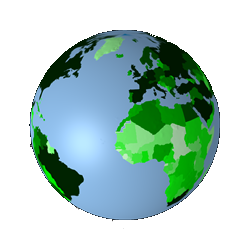 Detail Globe Dunia 3d Nomer 23