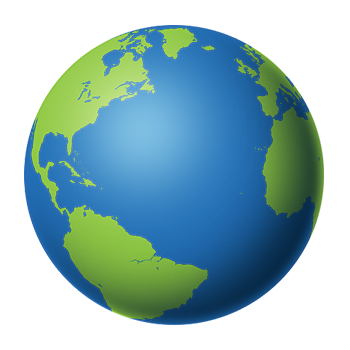 Detail Globe Earth Nomer 55