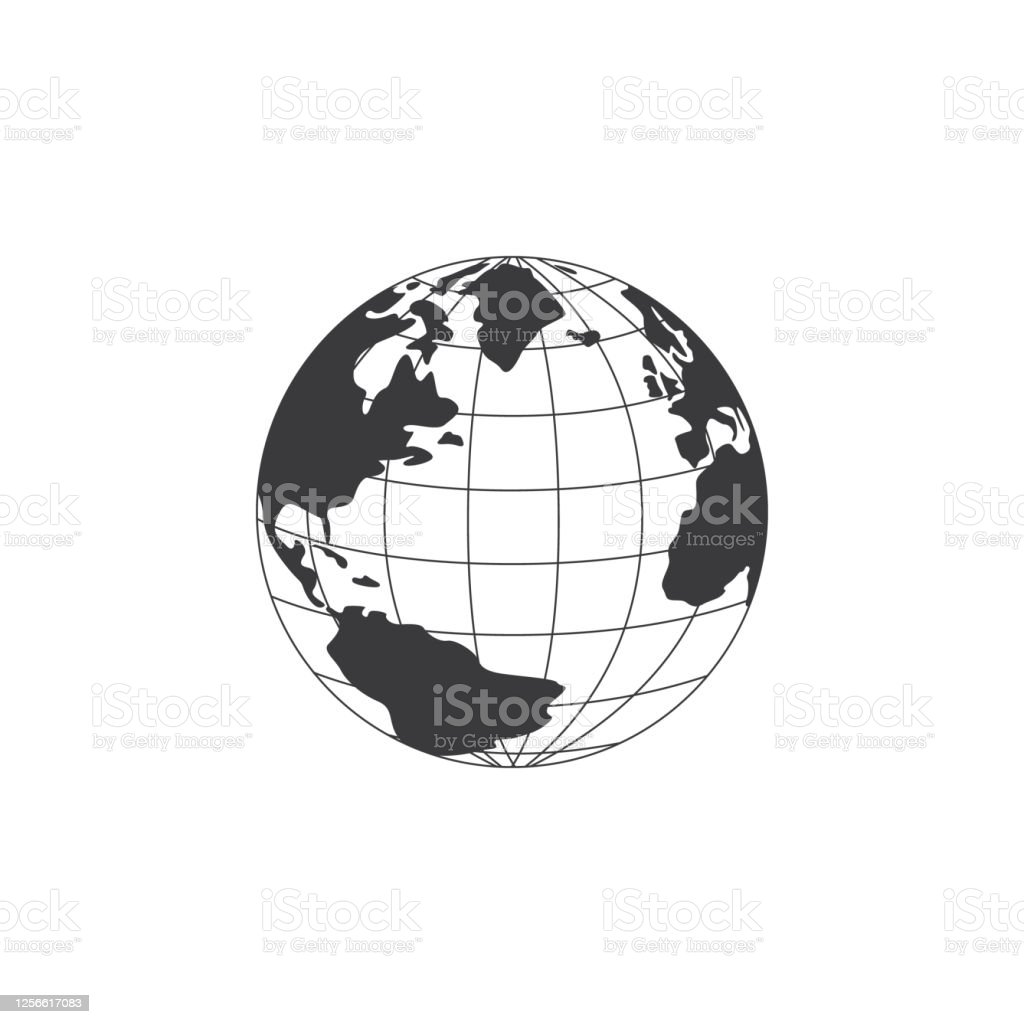Detail Globe Hitam Putih Nomer 16