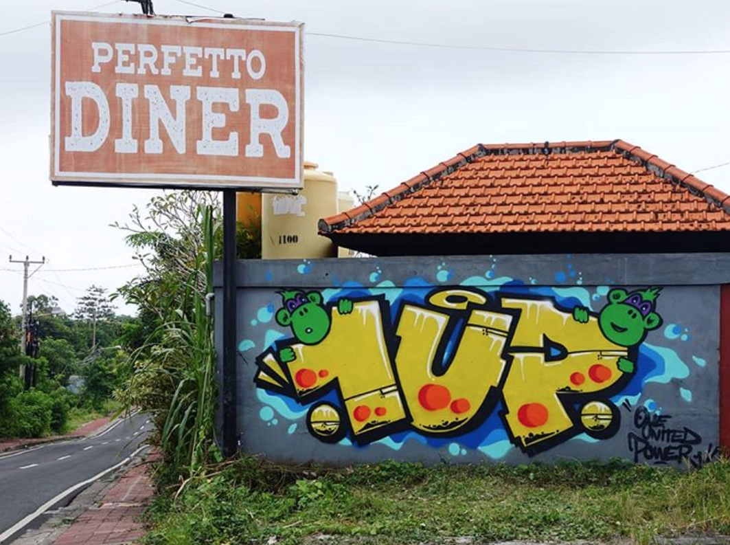 Detail 1up Graffiti Indonesia Nomer 3