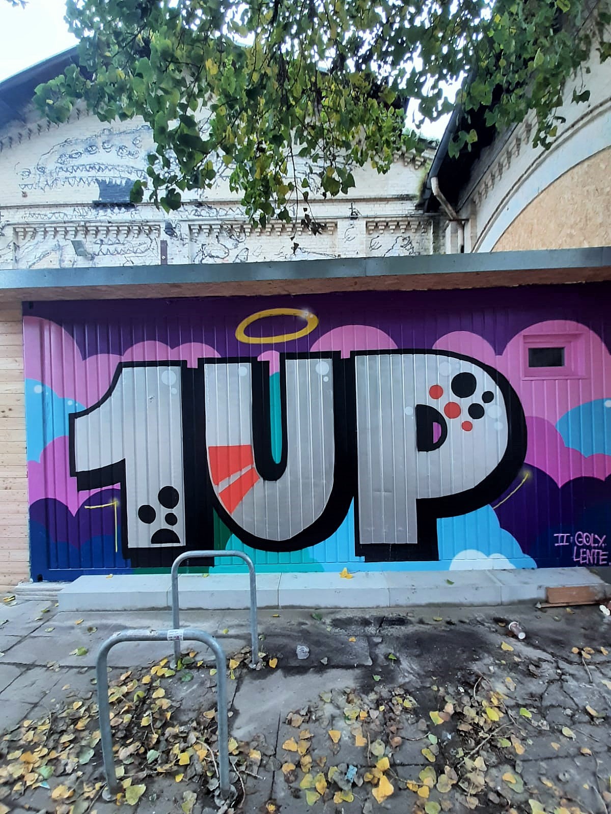 Detail 1up Graffiti Logo Koleksi Nomer 35