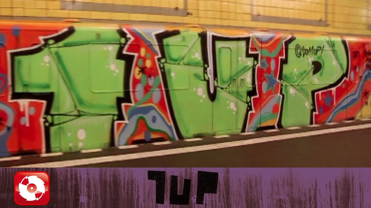 Detail 1up Graffiti Train Nomer 24