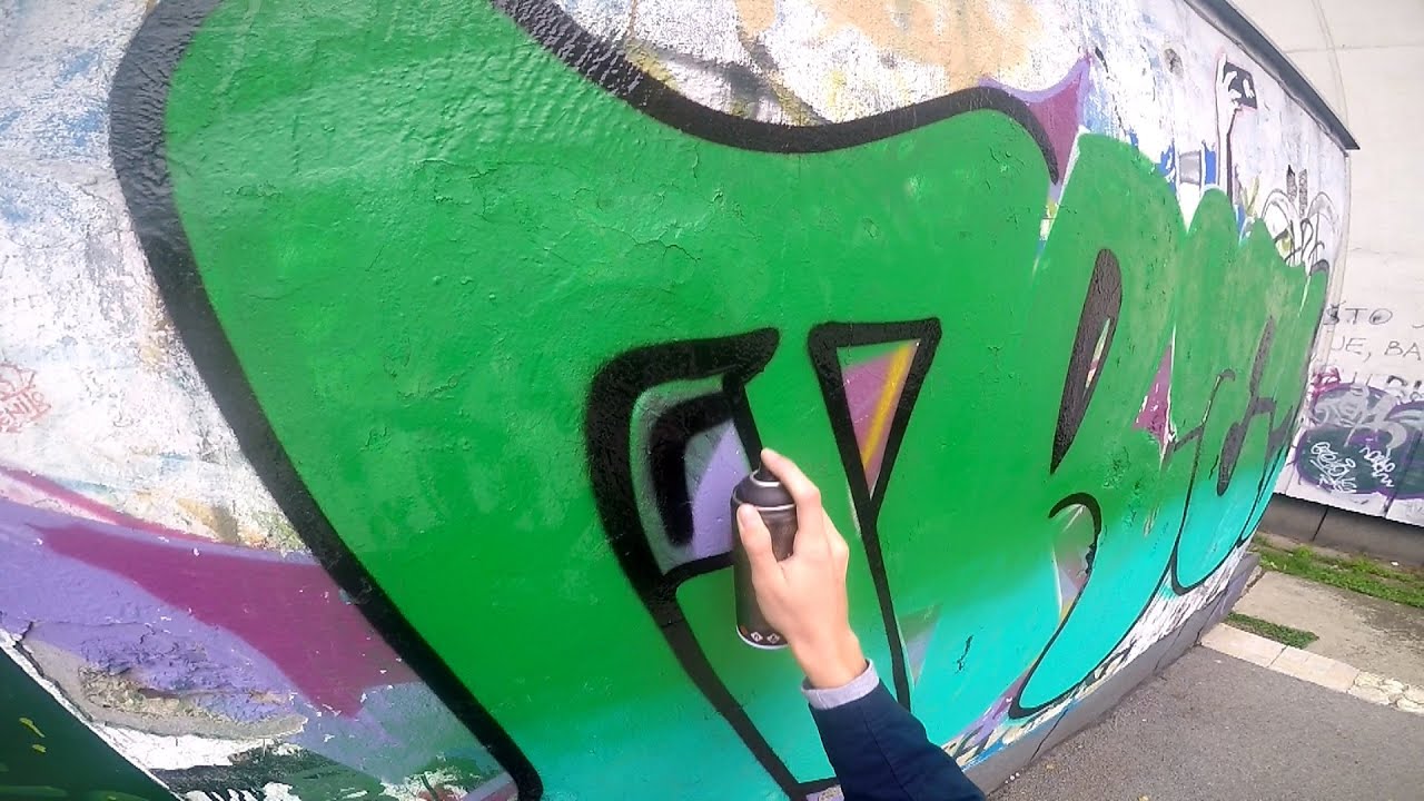 Detail 2 Color Graffiti Nomer 25
