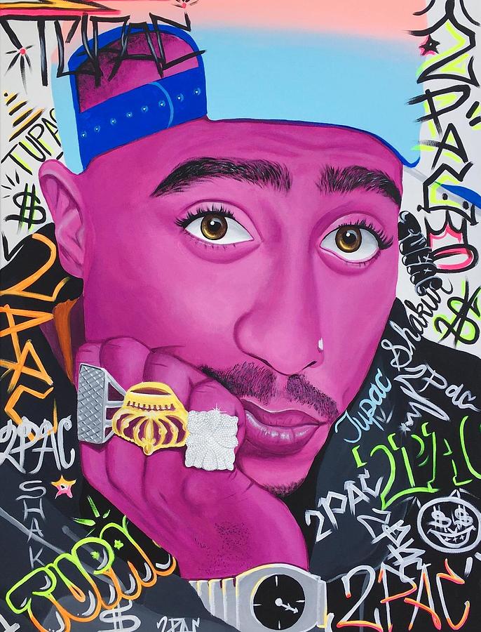 Detail 2pac Graffiti Nomer 19