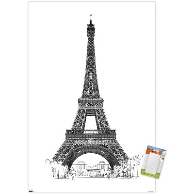 Detail 3d Eiffel Tower Graffiti Nomer 36