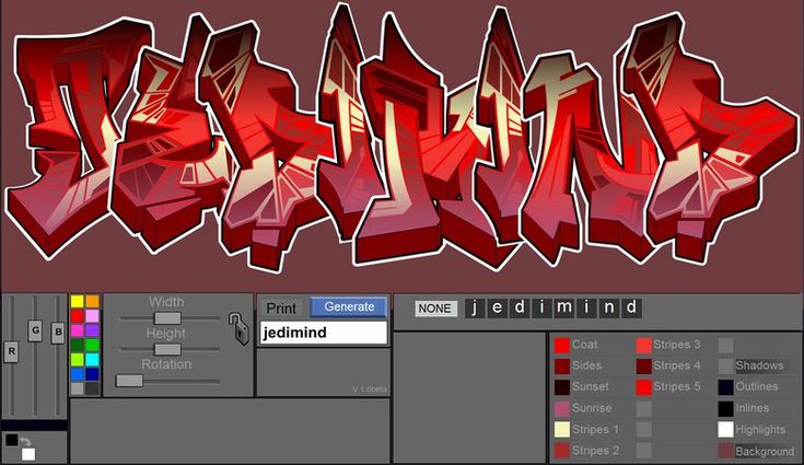 Detail 3d Graffiti Creator Nomer 27