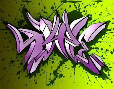 Detail 3d Graffiti Design Nomer 27