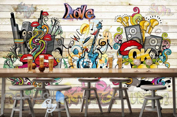 Detail 3d Graffiti Love Wallpapers Nomer 16