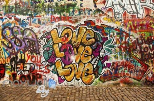 Detail 3d Graffiti Love Wallpapers Nomer 3