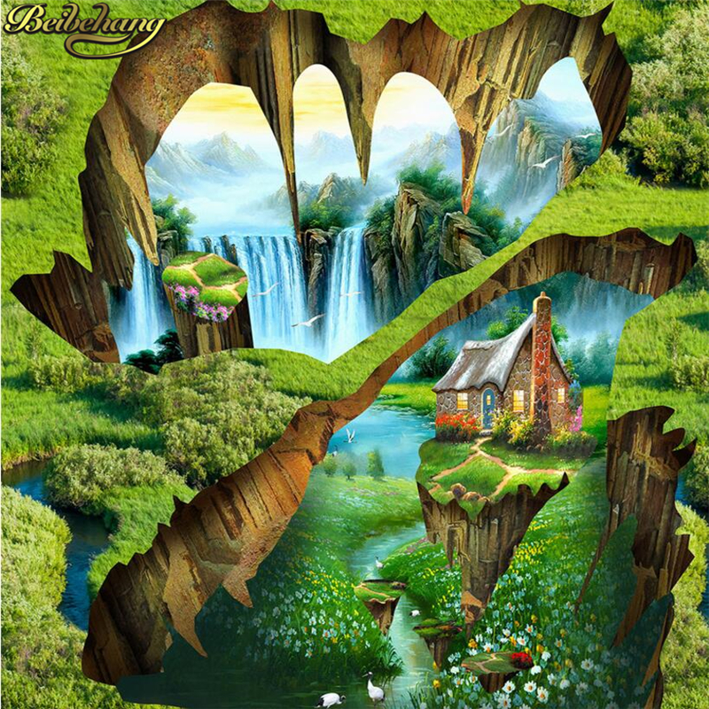 3d Graffiti Nature Wallpaper - KibrisPDR