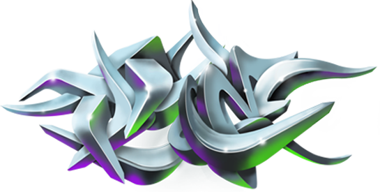 Detail 3d Graffiti Png Nomer 13