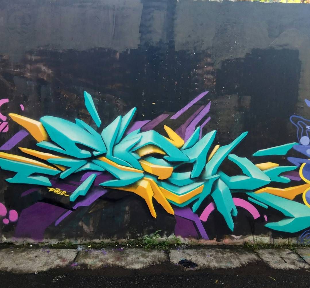 Detail 3d Graffiti Riper Nomer 4