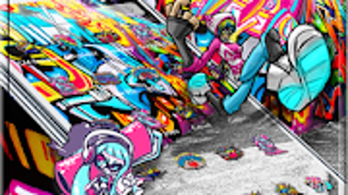 Detail 3d Street Art Graffiti Keyboard Theme Nomer 22