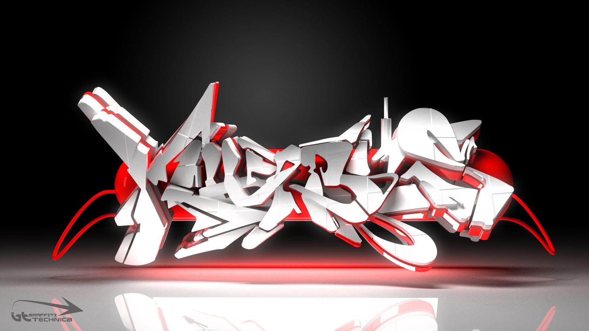 Detail 3d Wallpaper Graffiti Nomer 24