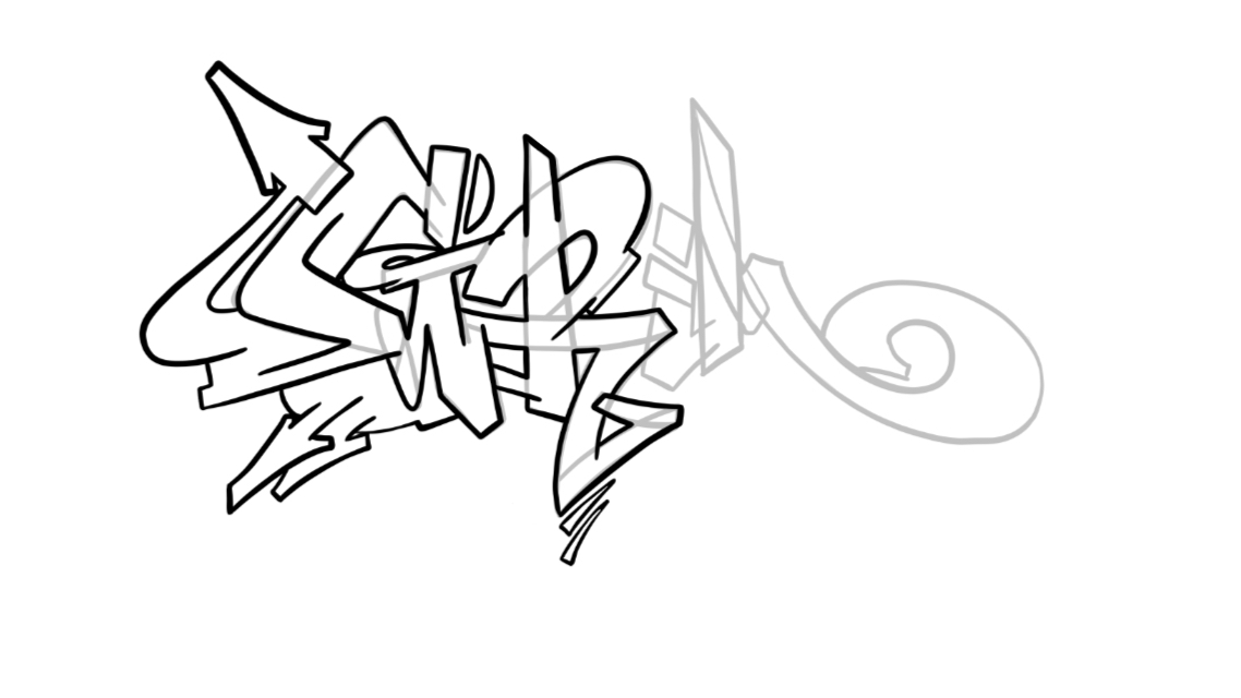 Detail 4 Graffiti Nomer 36