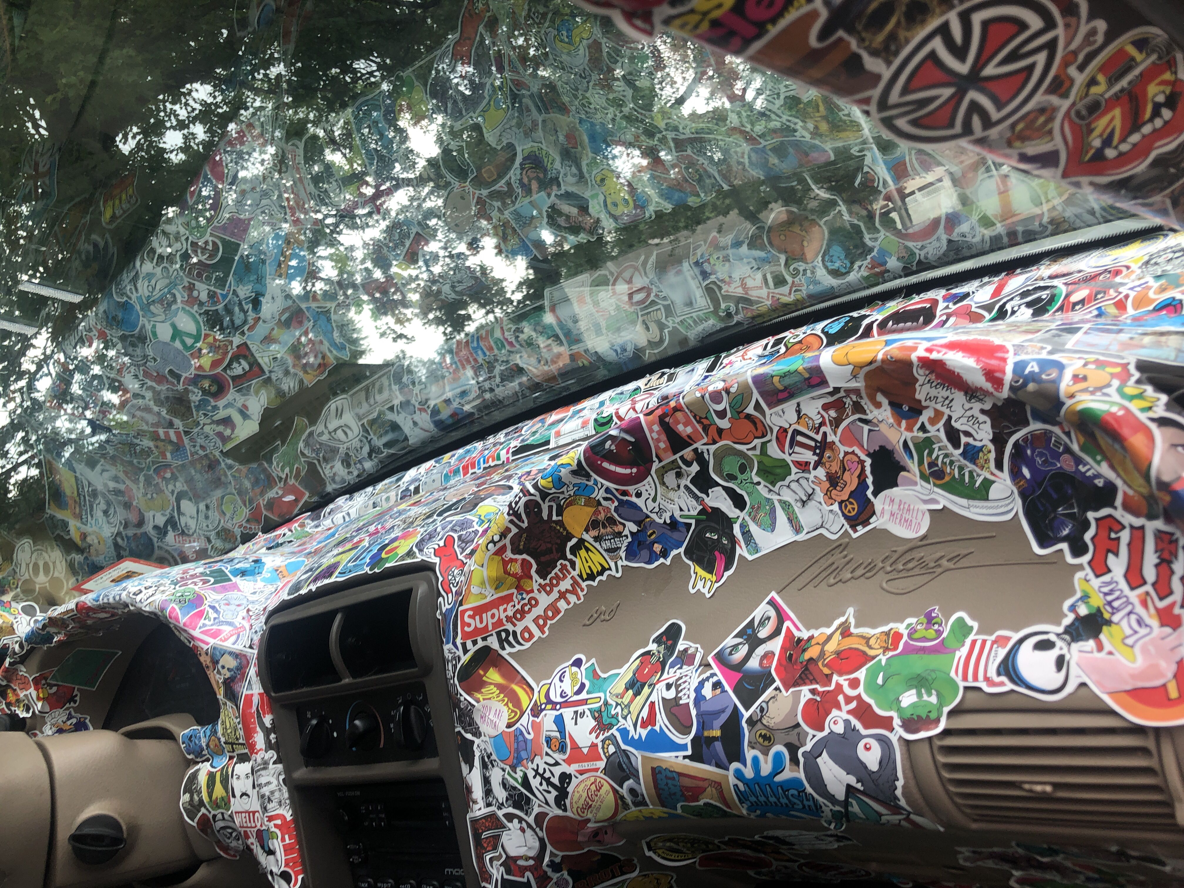 Detail 50pcs Colorful Random Sticker Mixed Graffiti 4k Nomer 52