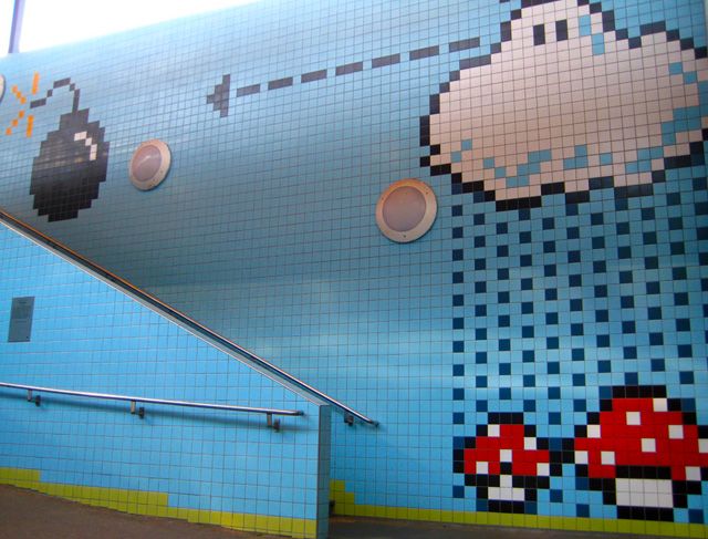 Detail 8 Bit City Graffiti Nomer 12