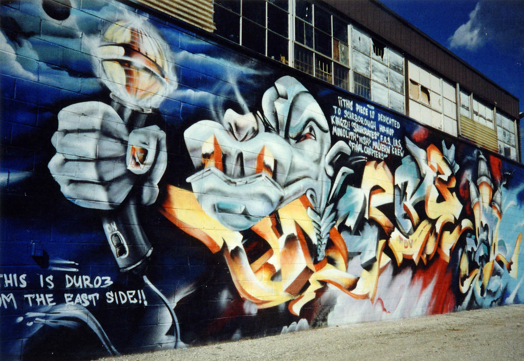 Detail 90s Graffiti Art Nomer 37