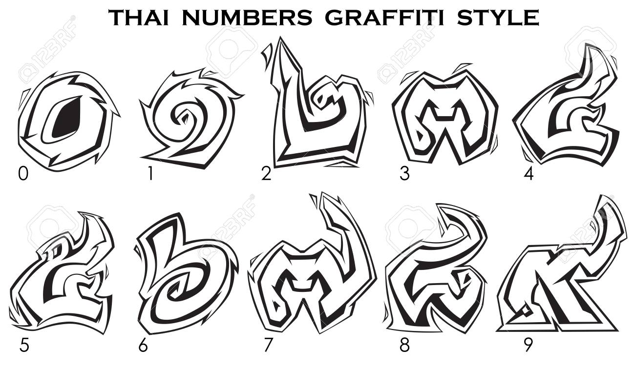 Detail 9a Graffiti Nomer 11