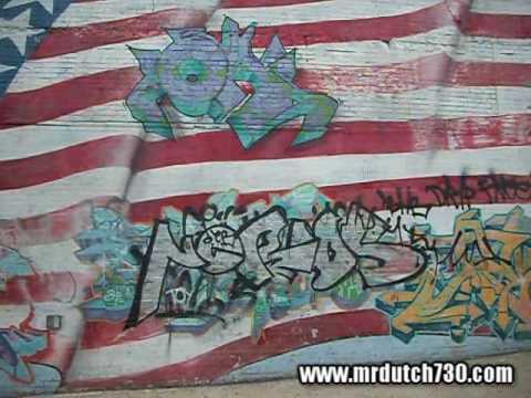 Detail A Z Graffiti Spok Nomer 43