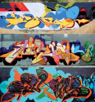 Detail A Z Graffiti Spok Nomer 50