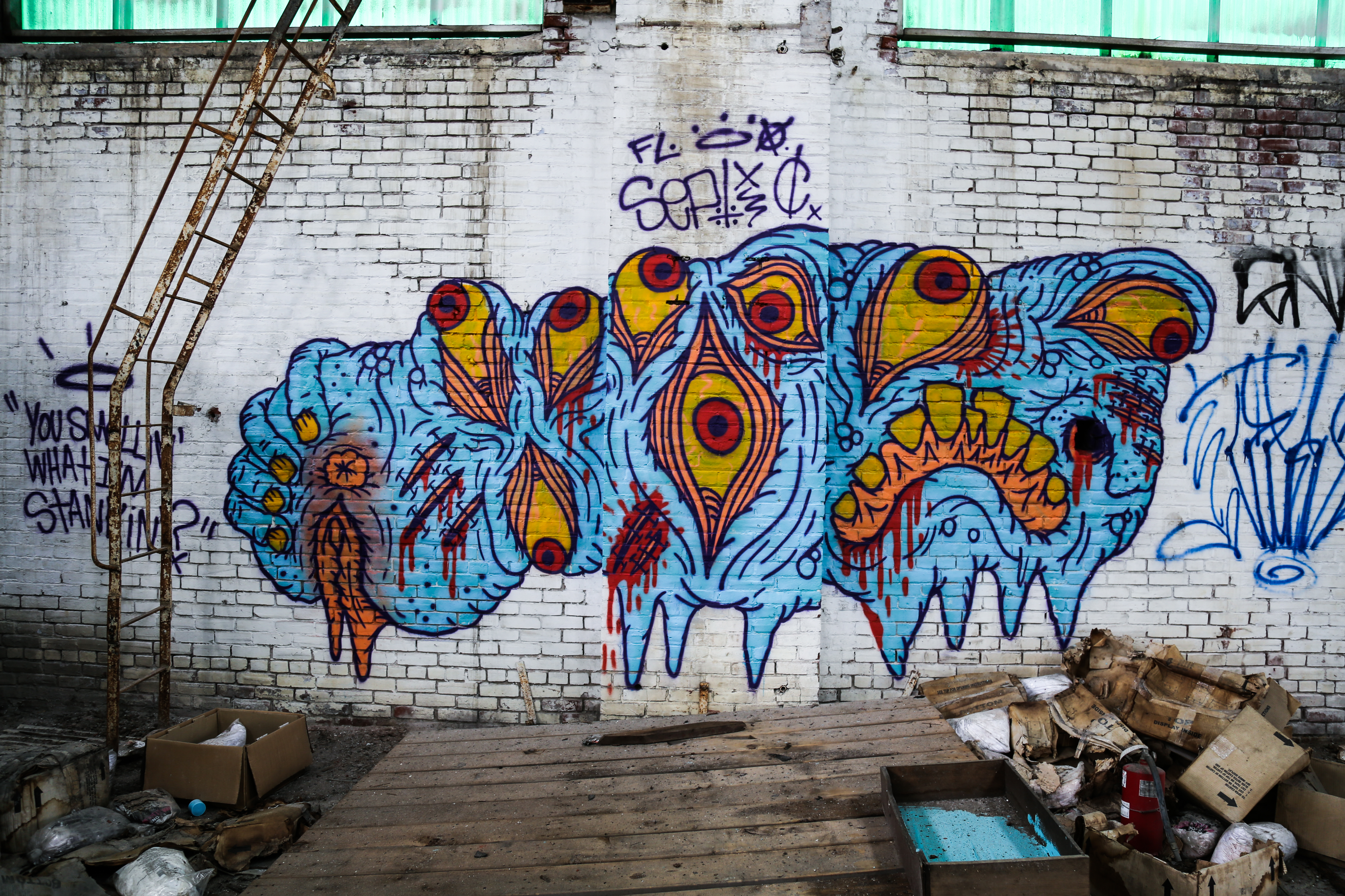 Detail Abandoned Graffiti Nomer 11