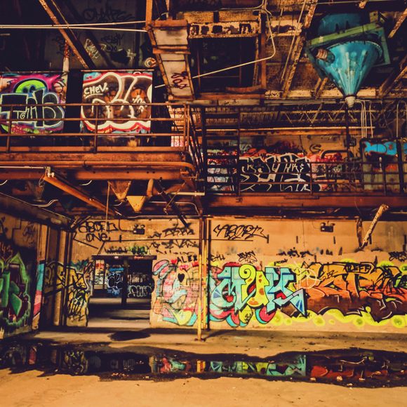Detail Abandoned Graffiti Nomer 22