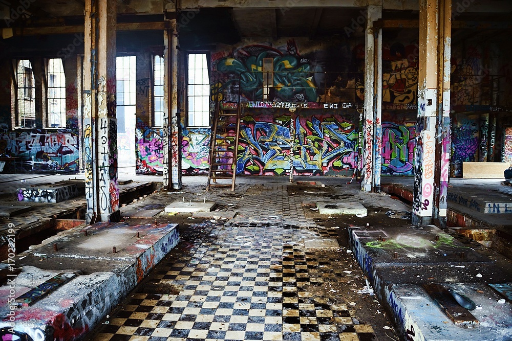 Detail Abandoned Graffiti Nomer 26
