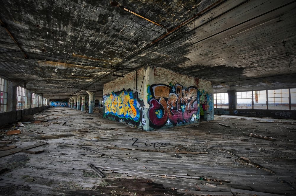 Detail Abandoned Graffiti Nomer 5