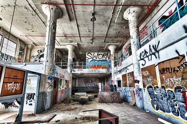 Detail Abandoned Graffiti Nomer 48