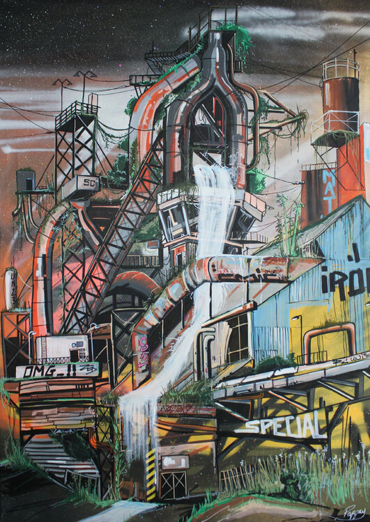 Detail Abandoned Graffiti Nomer 51
