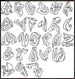 Detail Abc Graffiti 3d Nomer 13