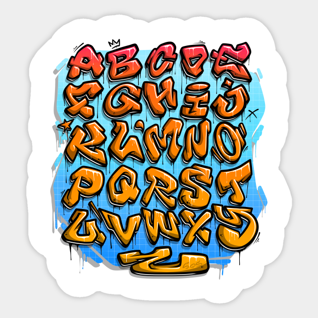 Detail Abc Graffiti 3d Nomer 27