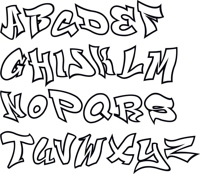 Detail Abc Graffiti 3d Nomer 5