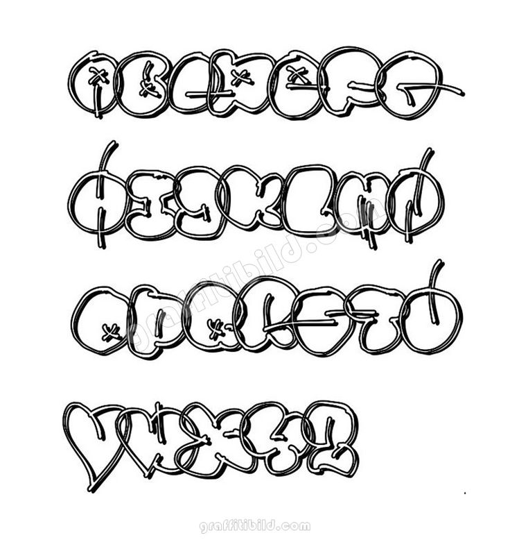 Detail Abc Graffiti 3d Nomer 39