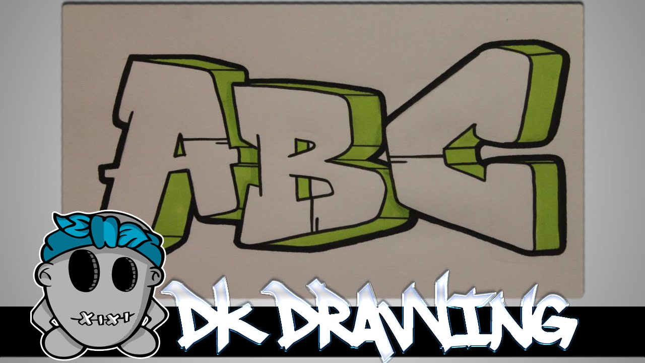 Detail Abc Graffiti 3d Nomer 45