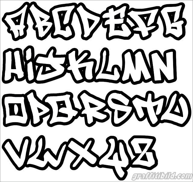 Detail Abc Graffiti 3d Nomer 49