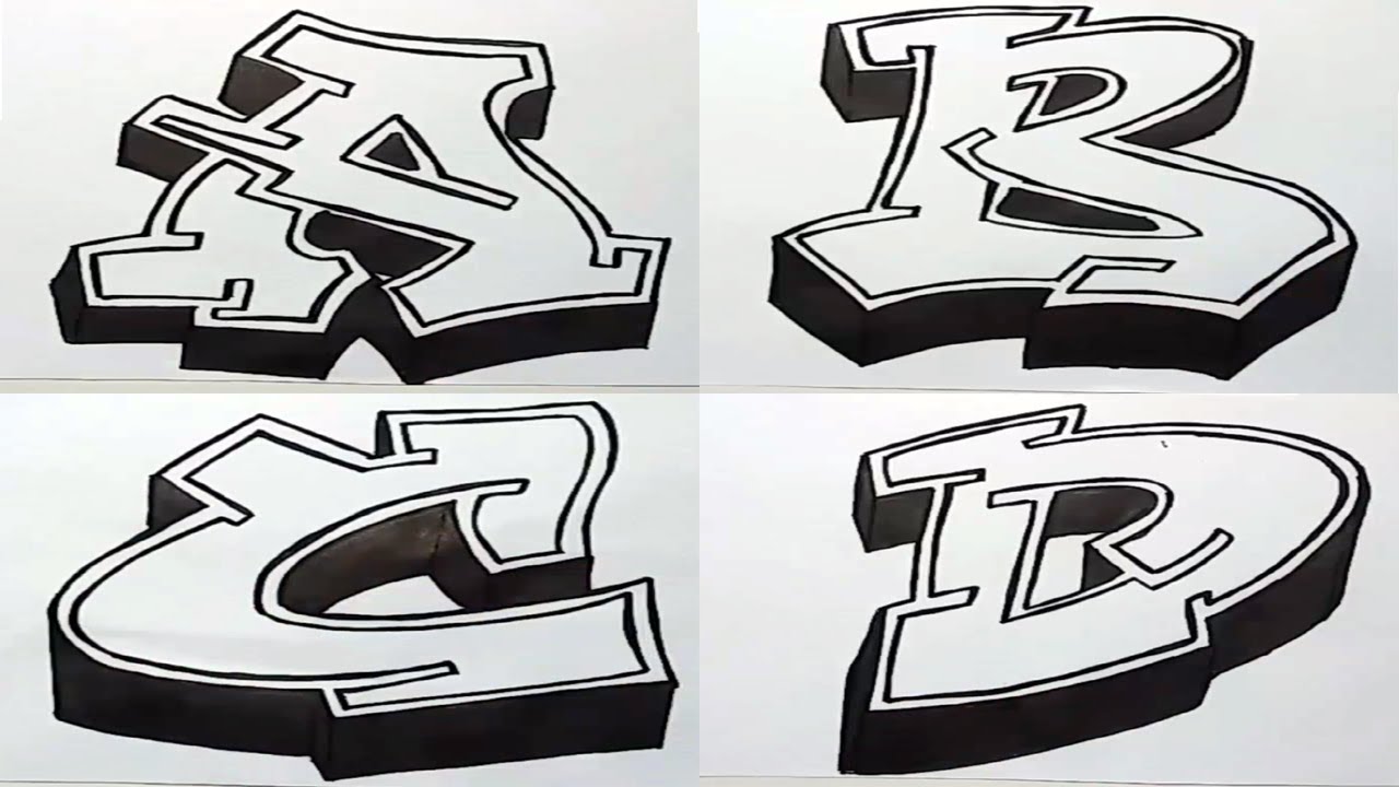 Detail Abc Graffiti Keren Nomer 30