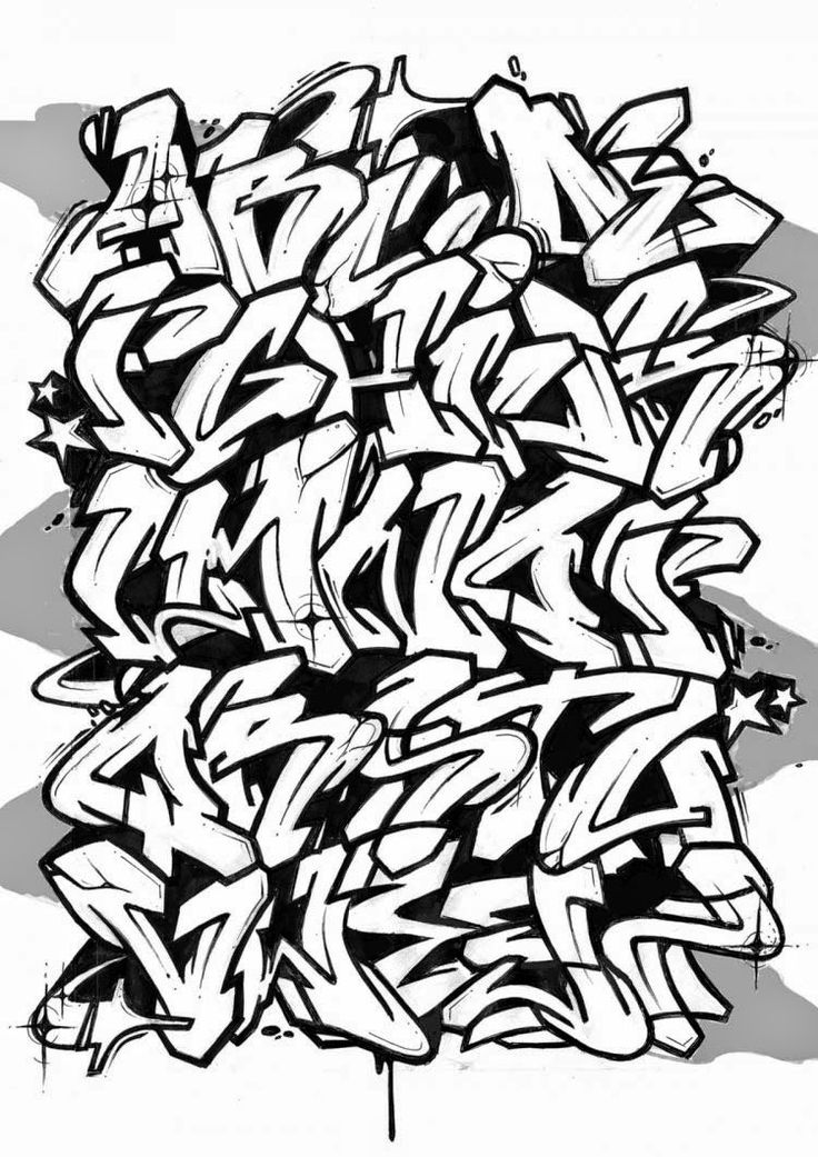 Detail Abecedario En Graffiti 3d Nomer 33