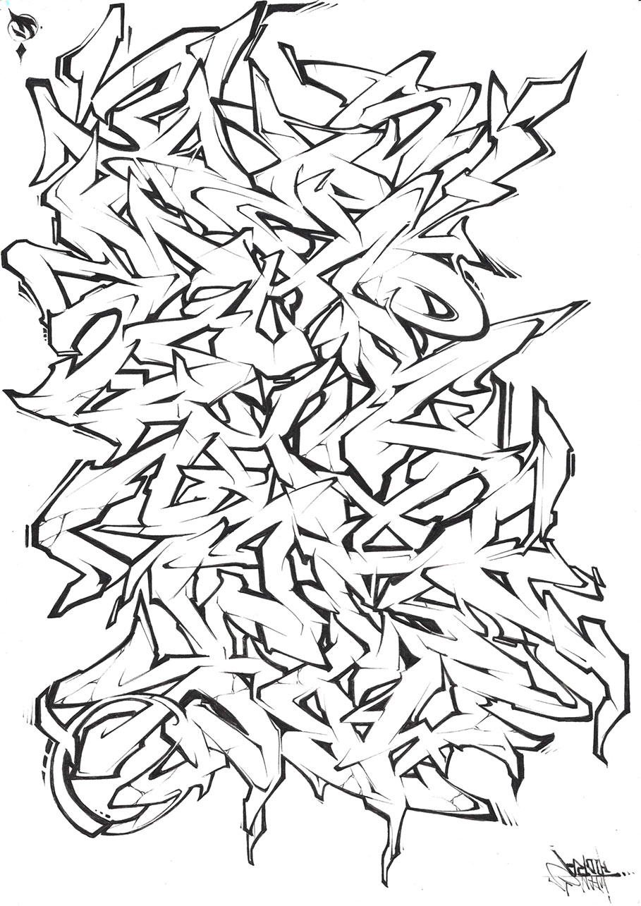 Detail Abecedario Letras De Graffiti Nomer 34